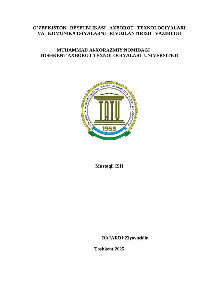 Ma'lumotlarni kriptografik himoyalash usullari tahlili 1