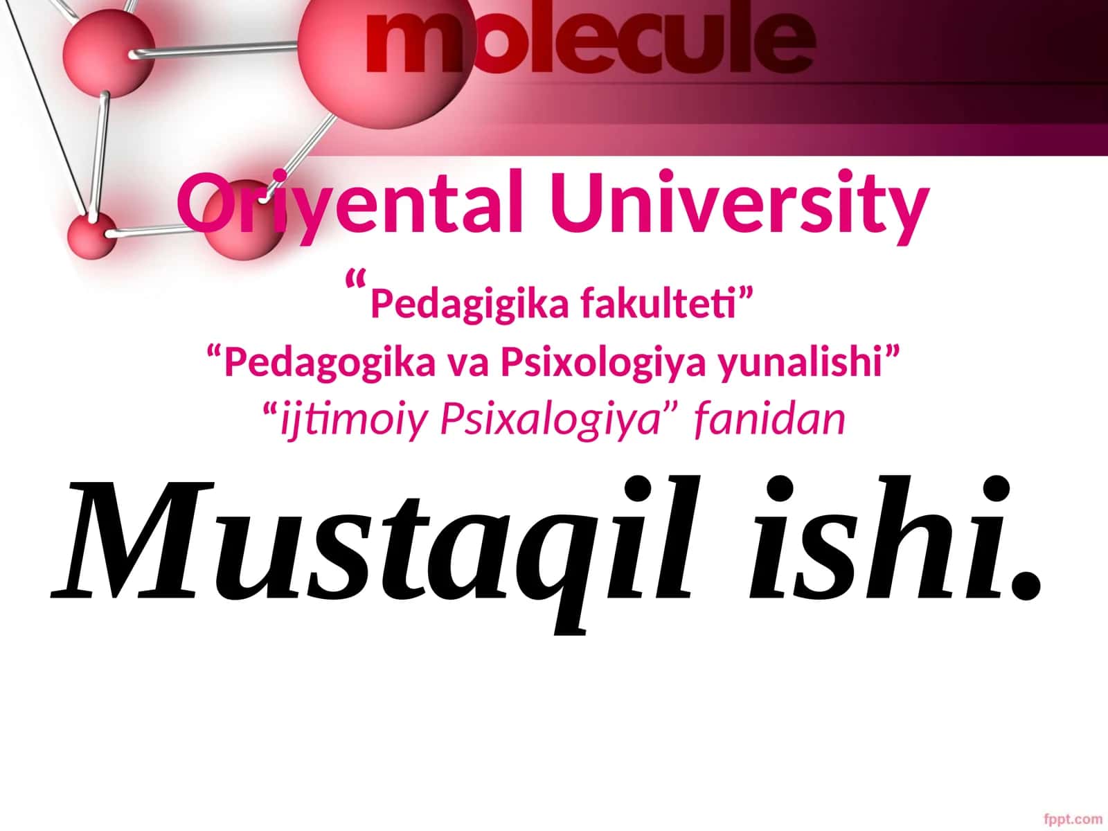 Psixogenetik nazariya. 1