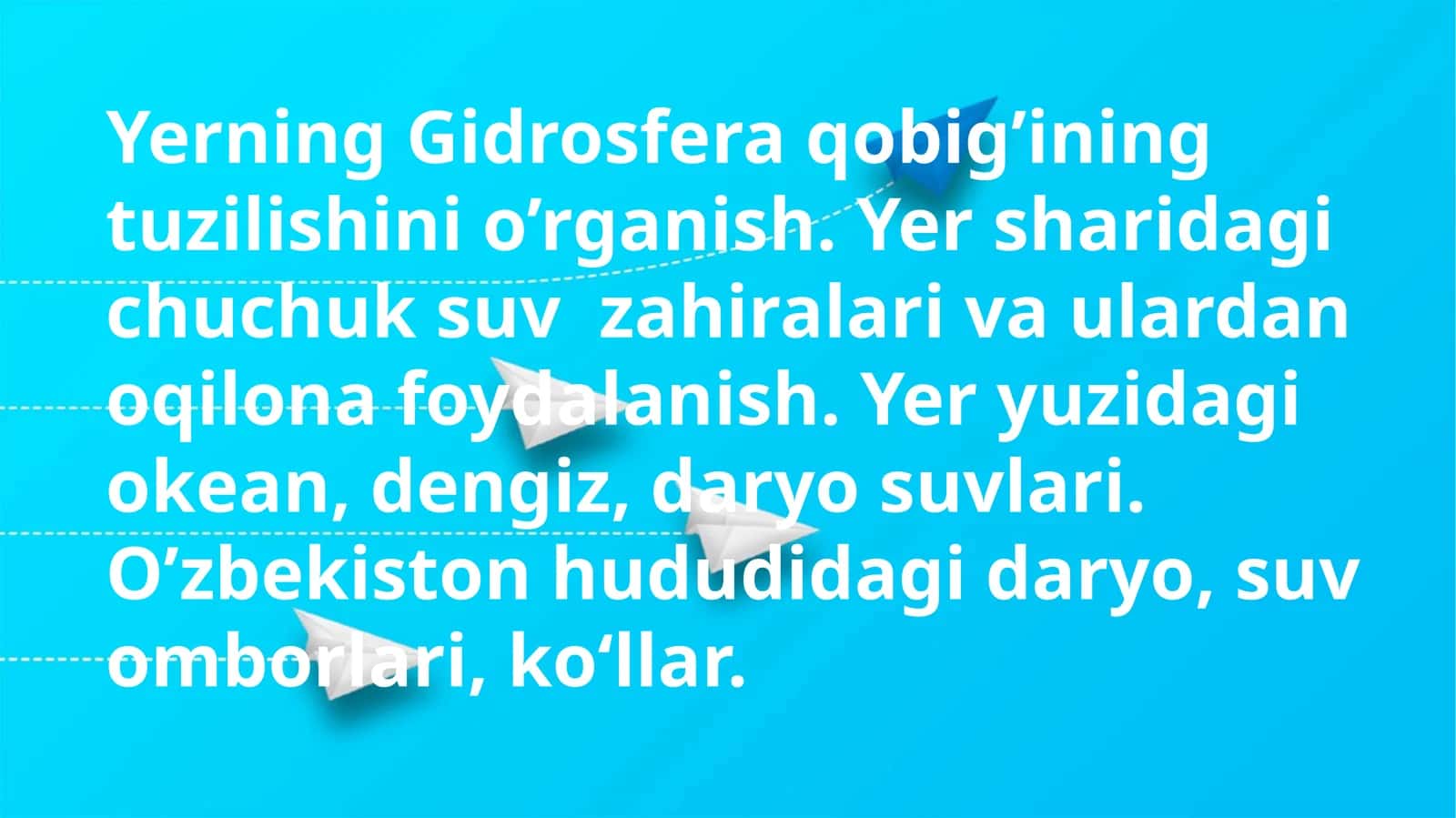 Yerning Gidrosferasi: Tuzilishi va Tarkibi 1