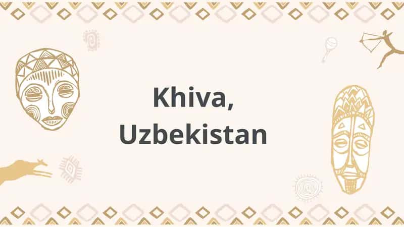 Khiva, Uzbekistan 1