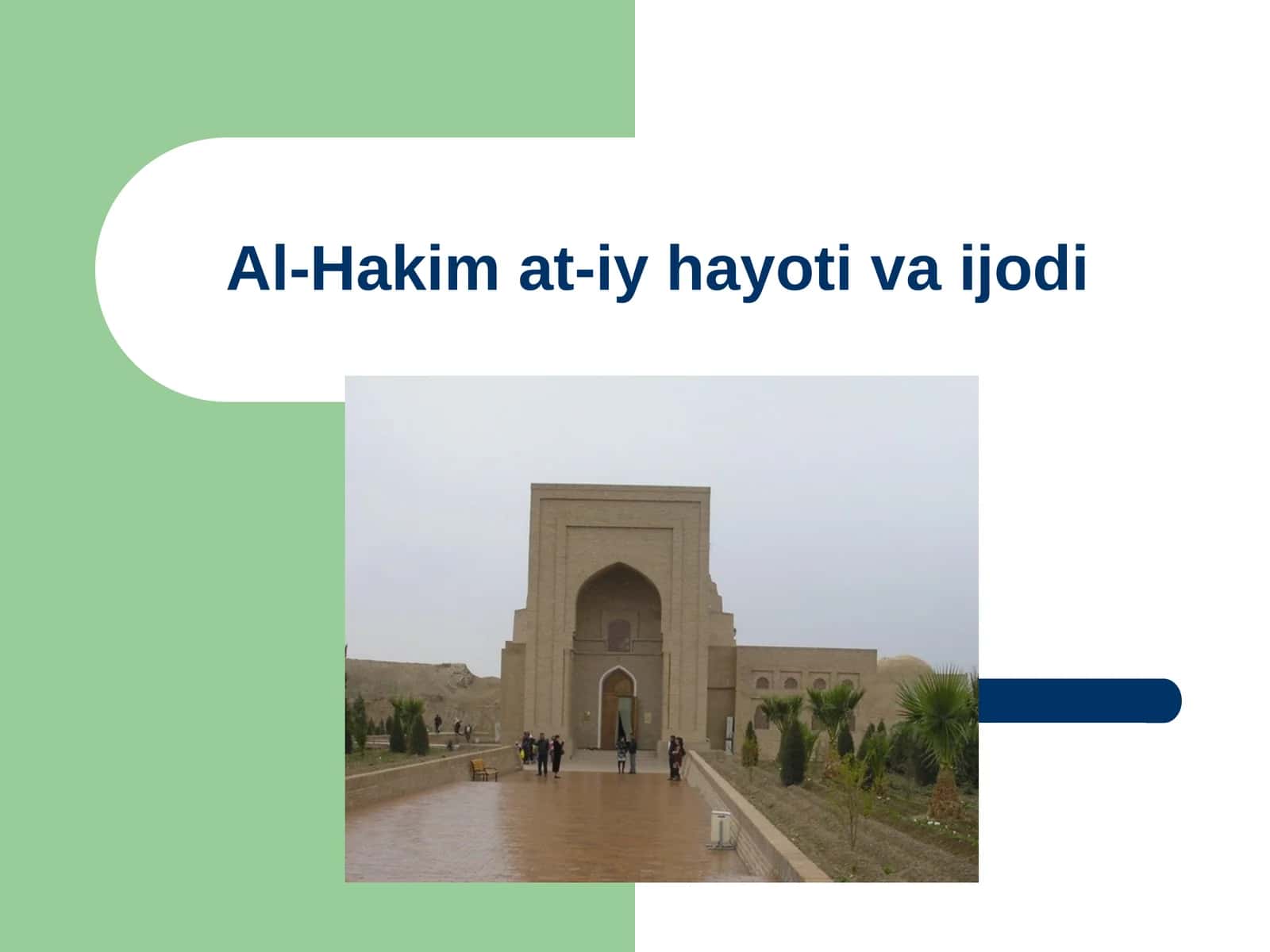 Al-Hakim at-iy hayoti va ijodi 1