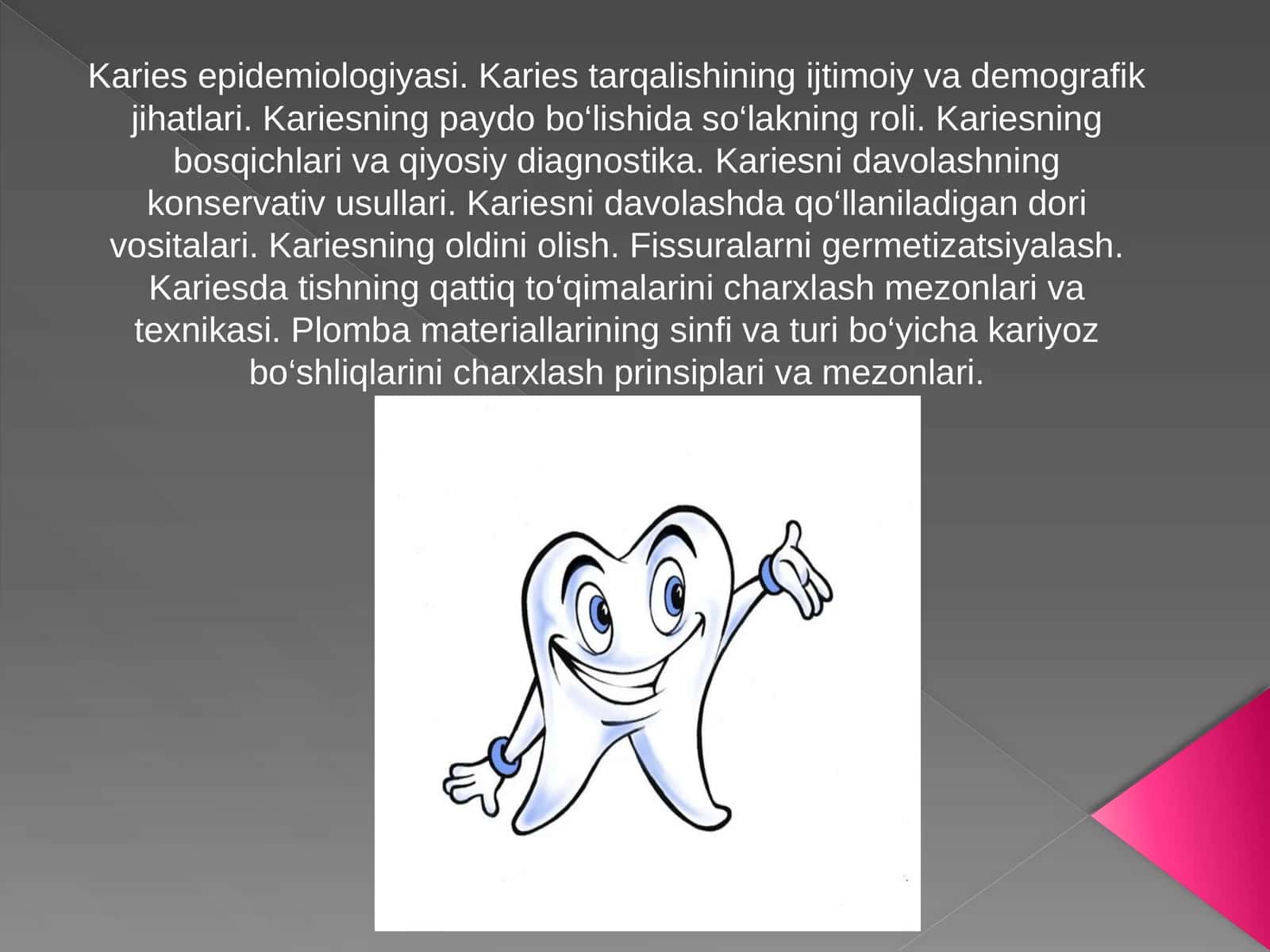 karies etiologiyasi 1