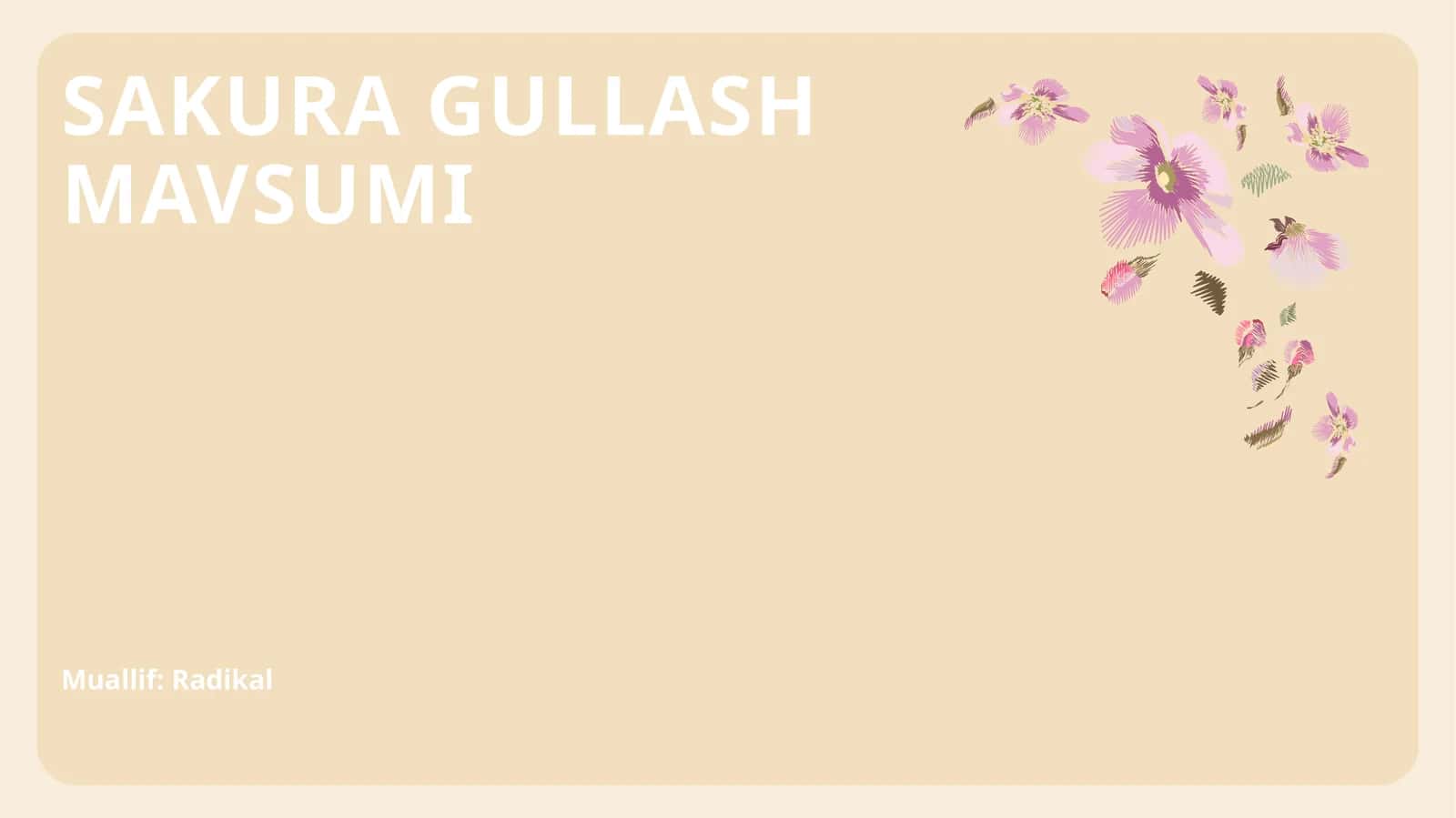 SAKURA GULLASH MAVSUMI 1