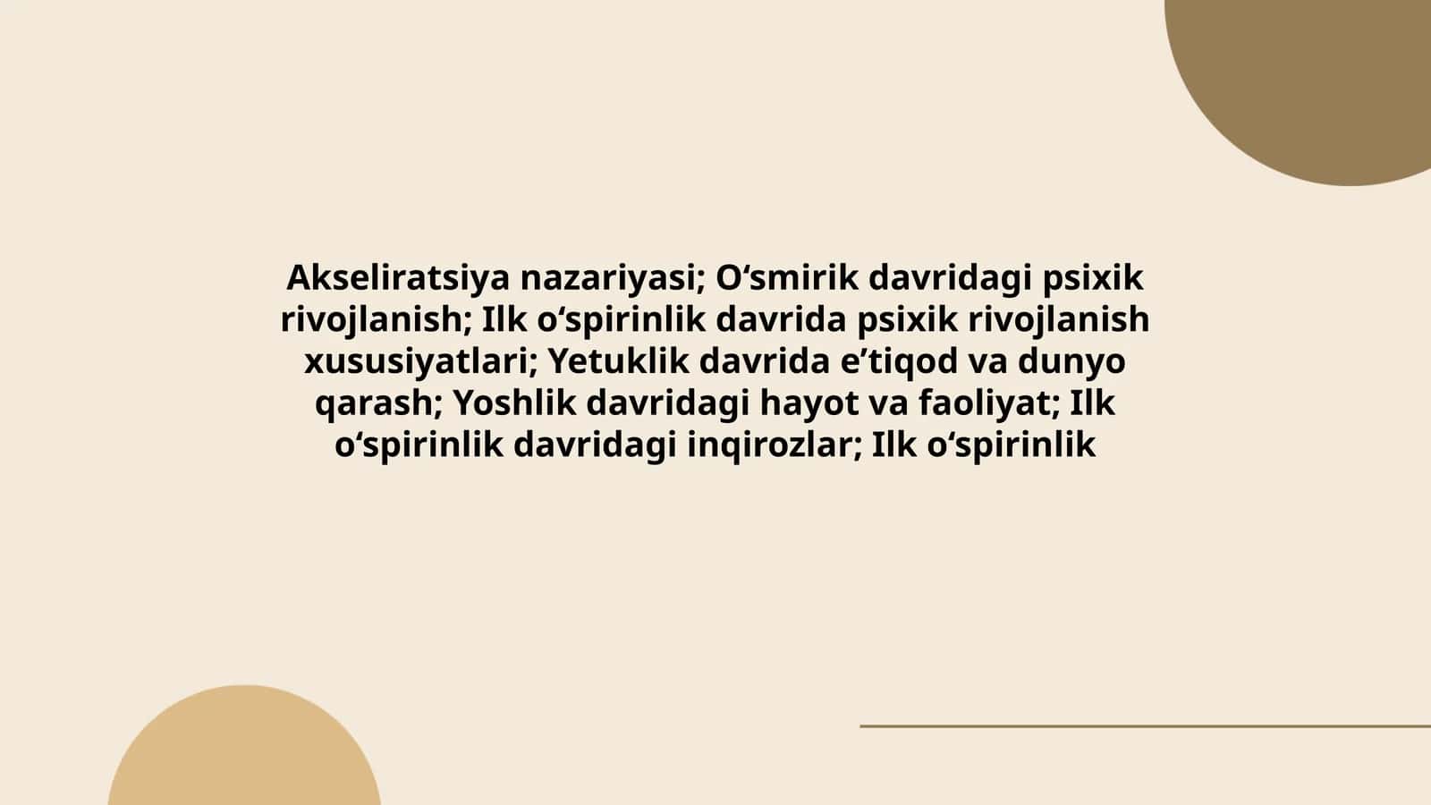 Akseliratsiya nazariyasi 1