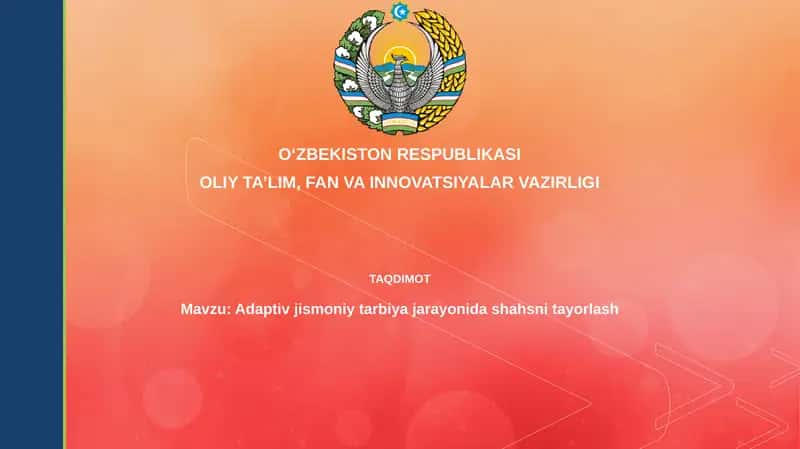 Adaptiv jismoniy tarbiya 1