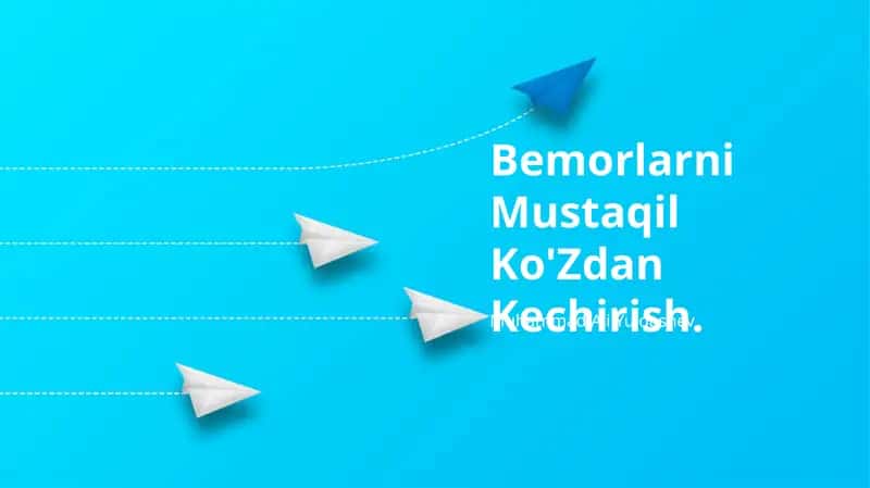 Bemorlarni Mustaqil Ko'Zdan Kechirish 1