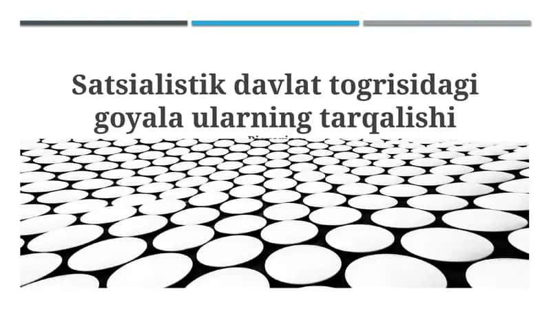 Sotsialistik Davlat 1
