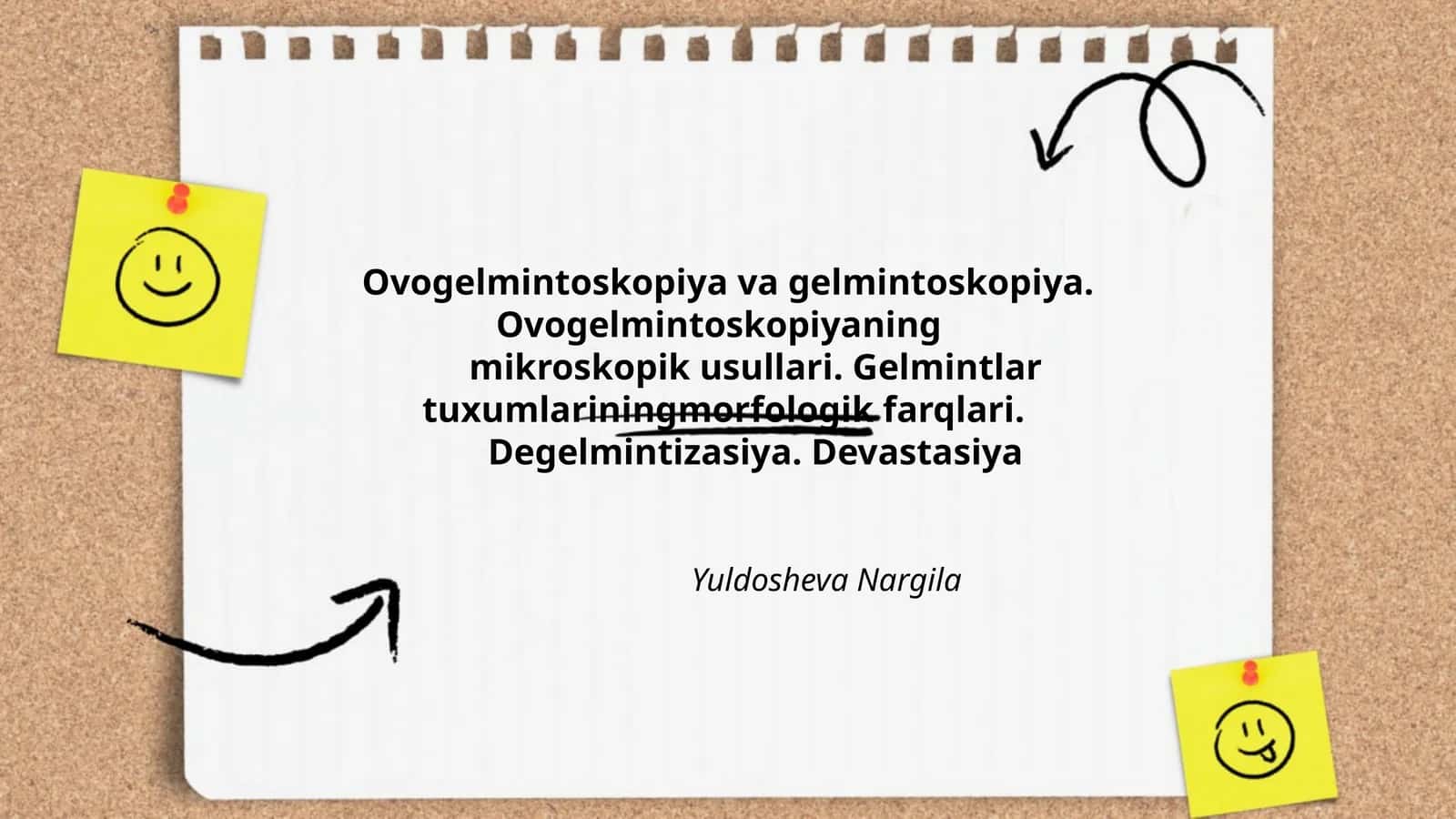 Ovogelmintoskopiya va gelmintoskopiya 1