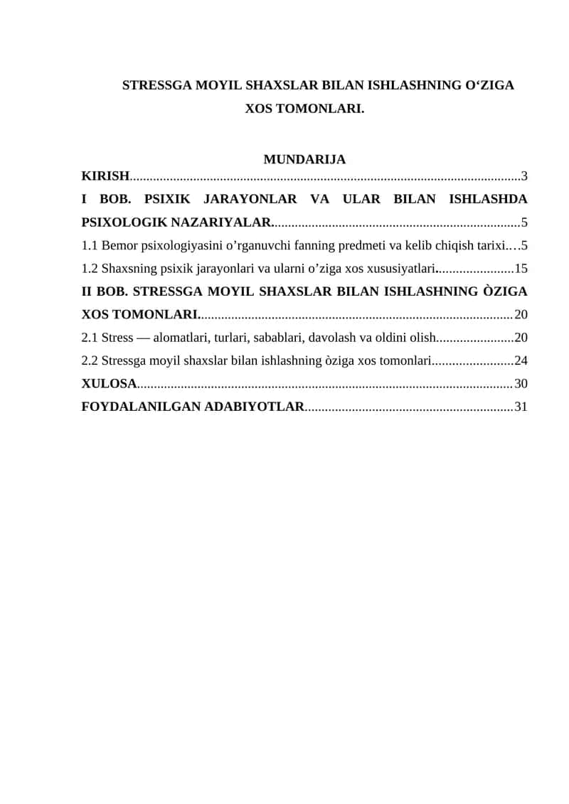 Stressga Moyil Shaxslar Bilan Ishlashning O‘ziga Xos Tomonlari 1