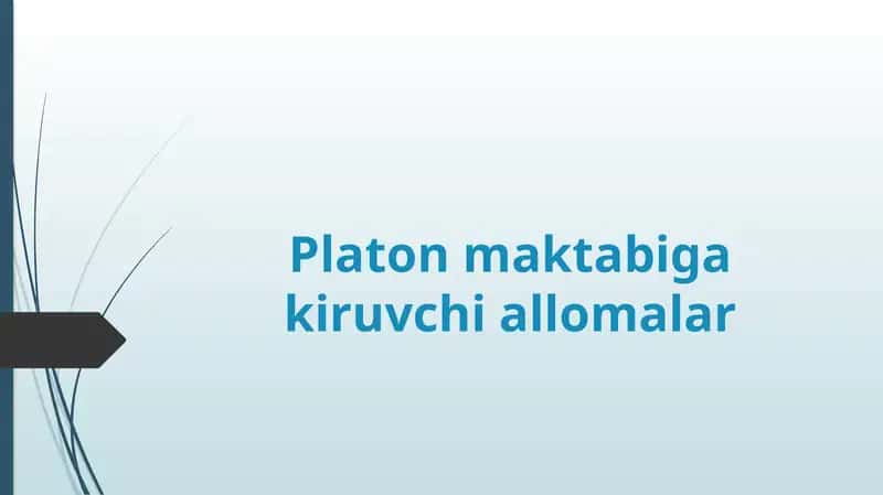 Platon 1