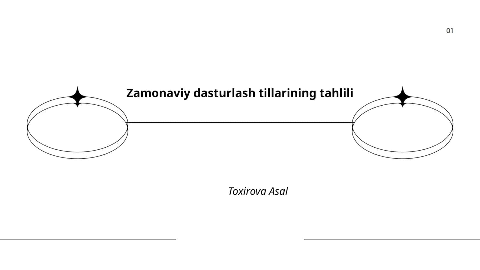 Zamonaviy dasturlash tillarining tahlili 1