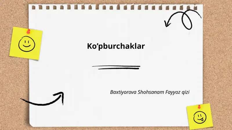Ko’pburchaklar 1