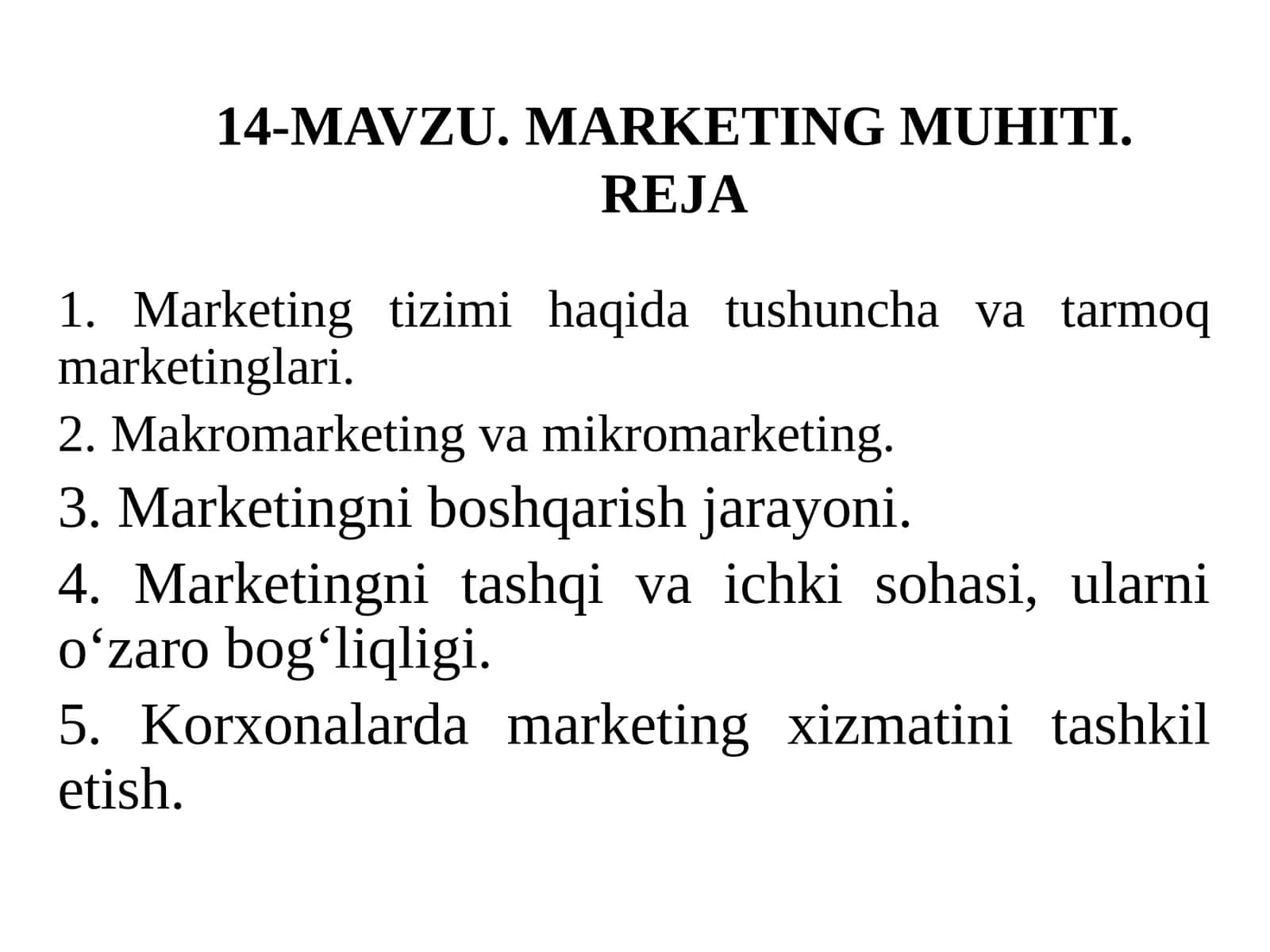 MARKETING MUHITI 1