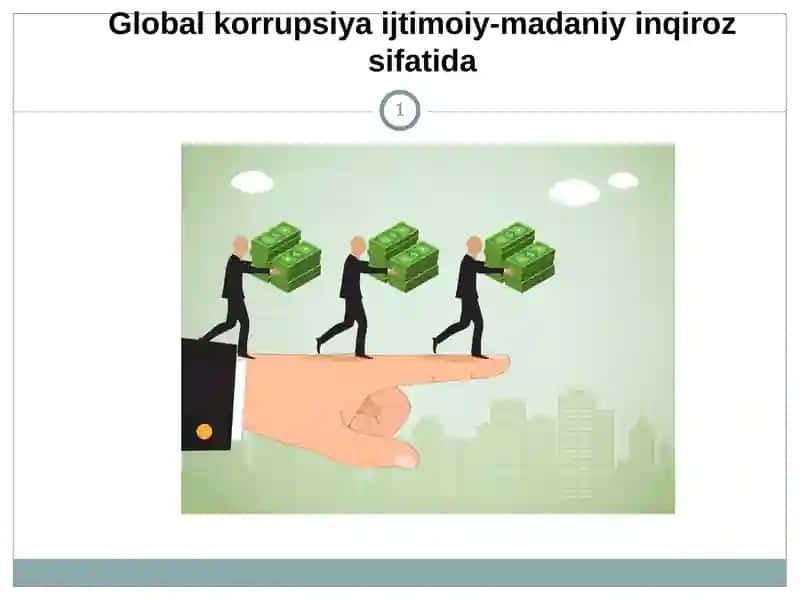 Korrupsiya va unga qarshi kurash