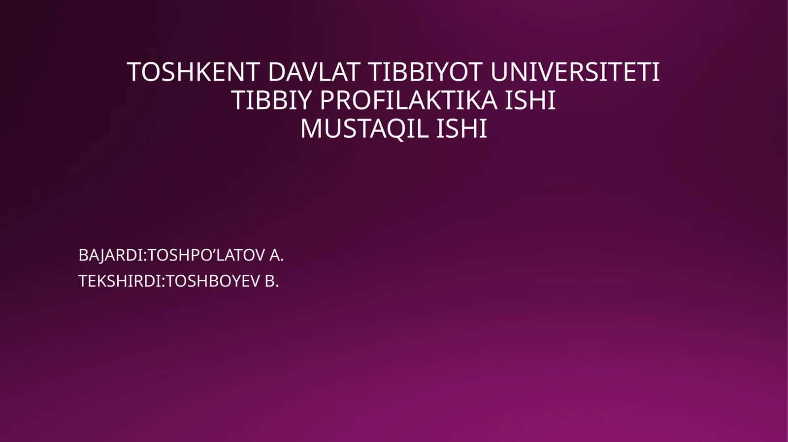 Biologik hujum 1