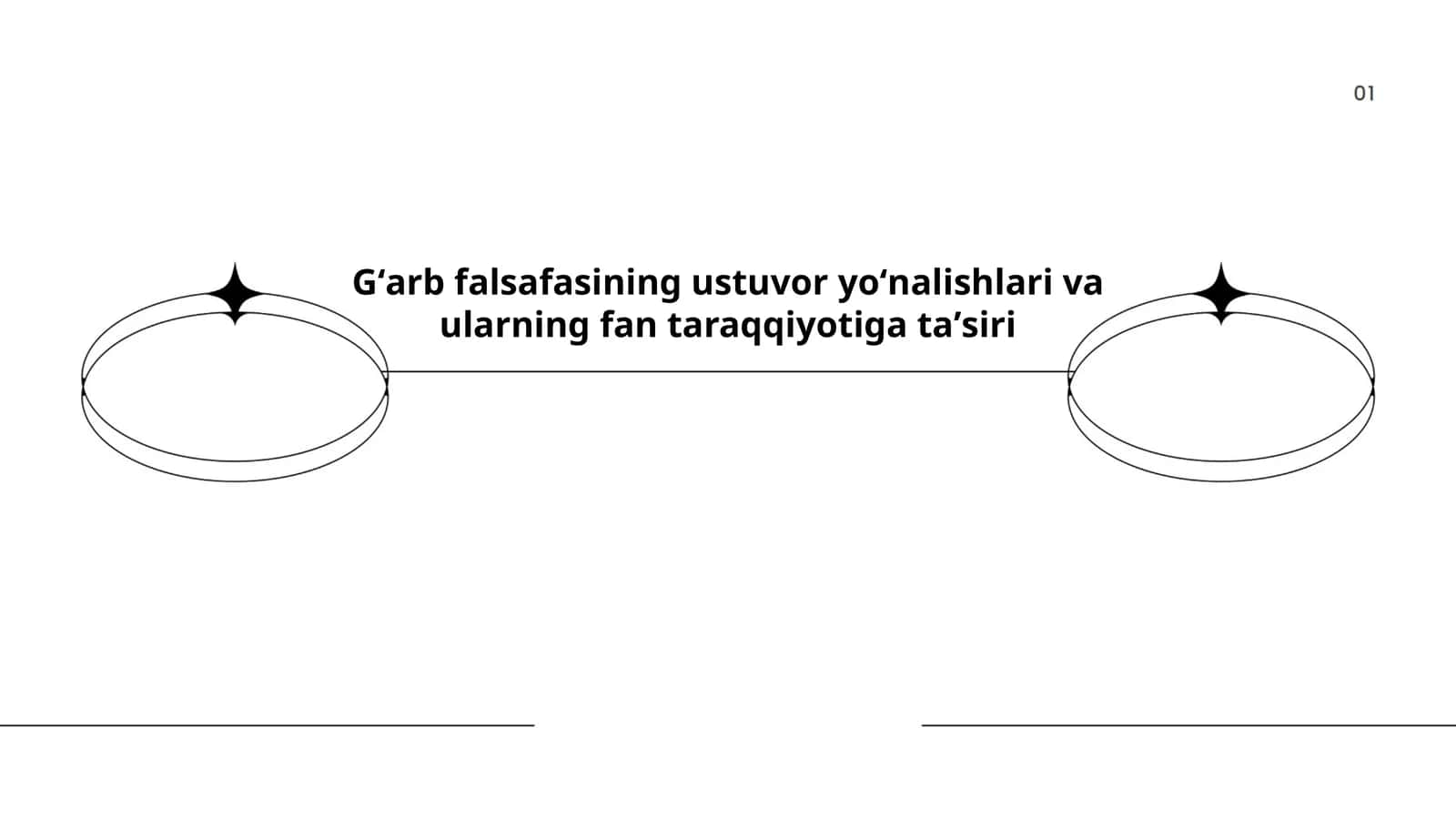 Gʻarb falsafasining ustuvor yoʻnalishlari va ularning fan taraqqiyotiga taʼsiri 1
