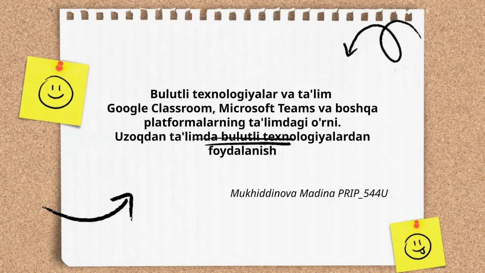 Bulutli texnologiyalar va ta'lim 1