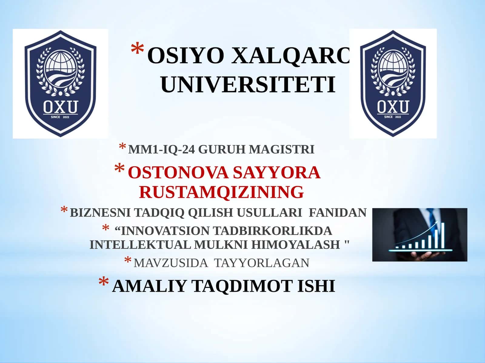 INNOVATSION TADBIRKORLIKDA INTELLEKTUAL MULKNI HIMOYALASH 1