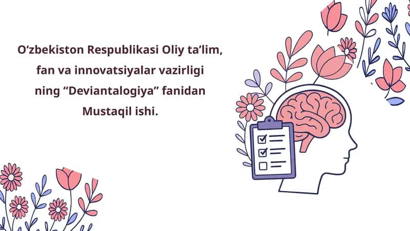 Shaxs og‘ishgan axloqining psixokorreksiyasi 1