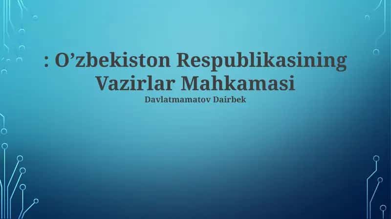 Buxoro viloyatida yangi loyihalar 1