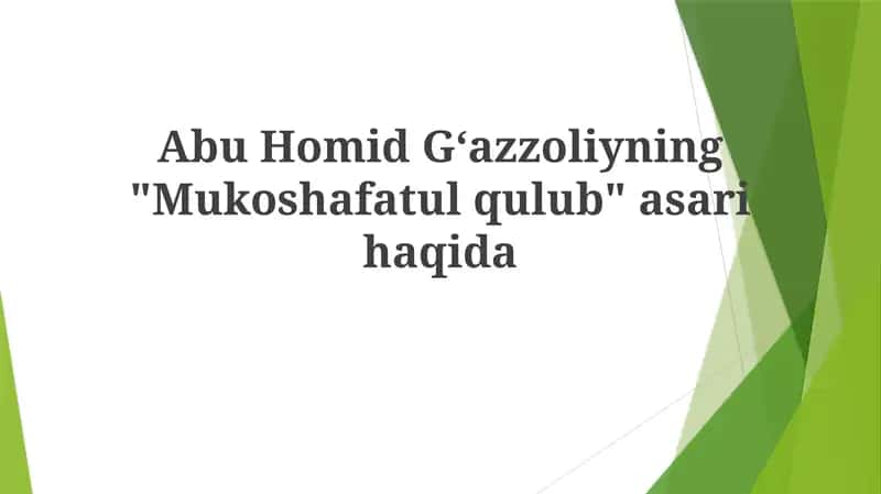 Mukoshafatul Qulub 1