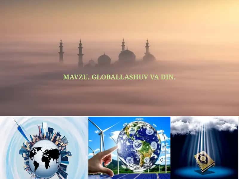GLOBALLASHUV VA DIN 1