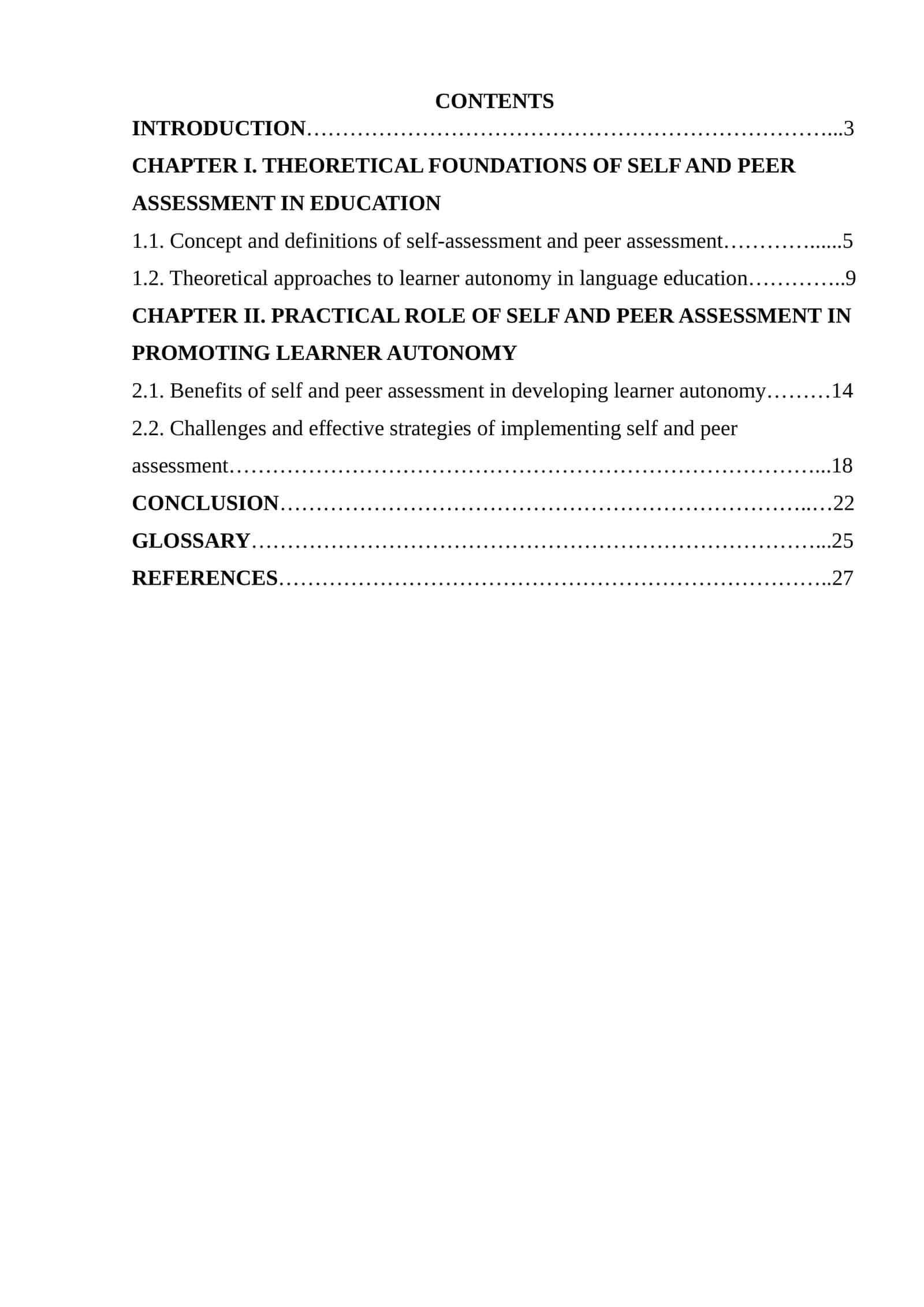The role of self and peer assessment in promoting learner autonomy 1
