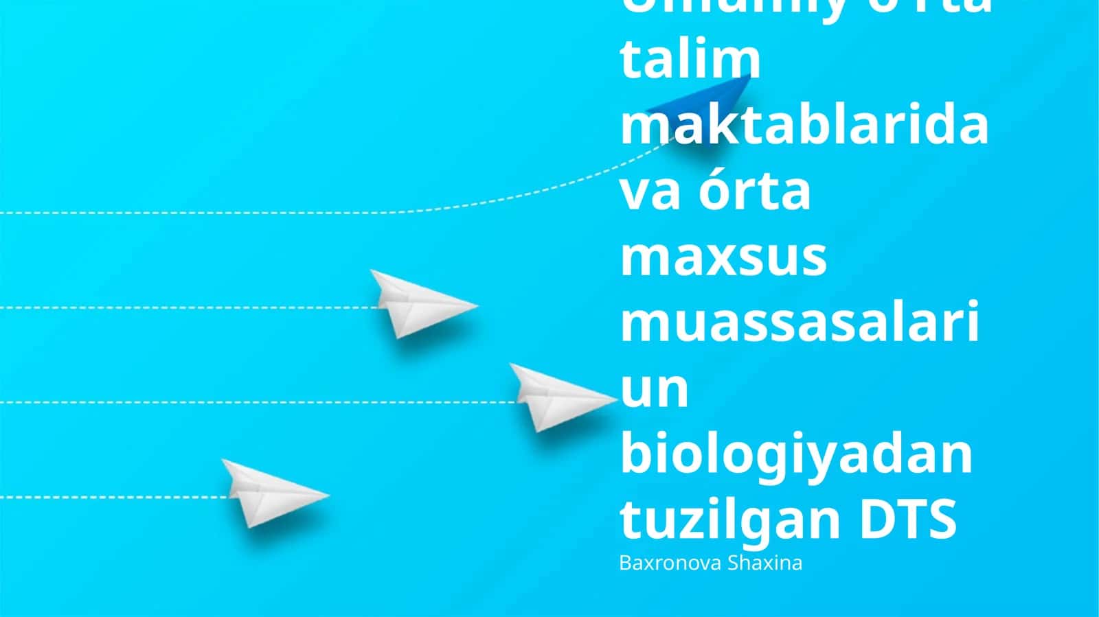 Umumiy qoidalar: Maqsad va vazifalar 1