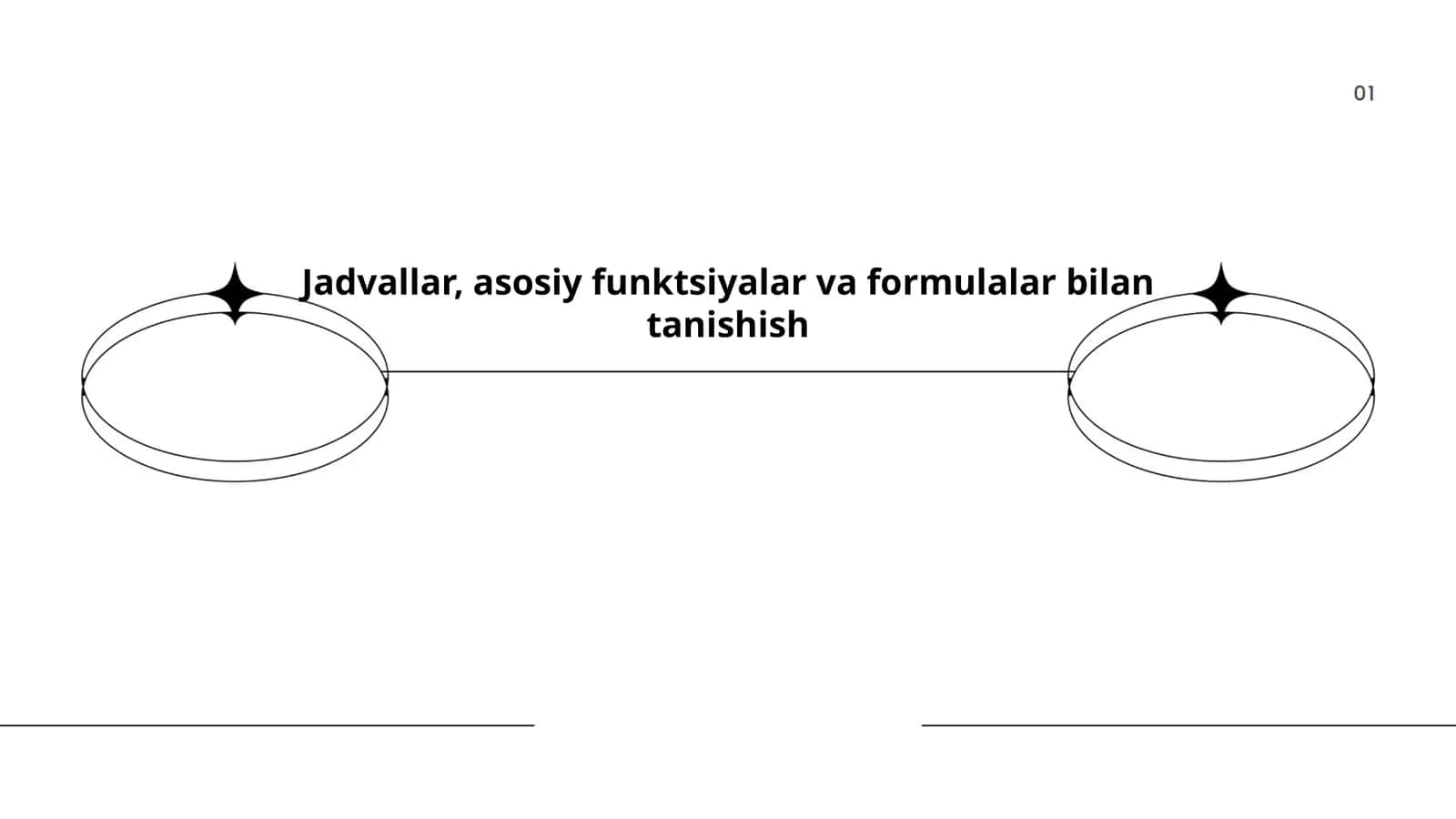 Jadvallarni yaratish asoslari 1