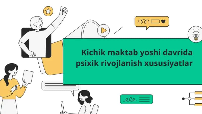 Kichik maktab yoshida vrid a psixik rivojlanish xususiyatlari 1