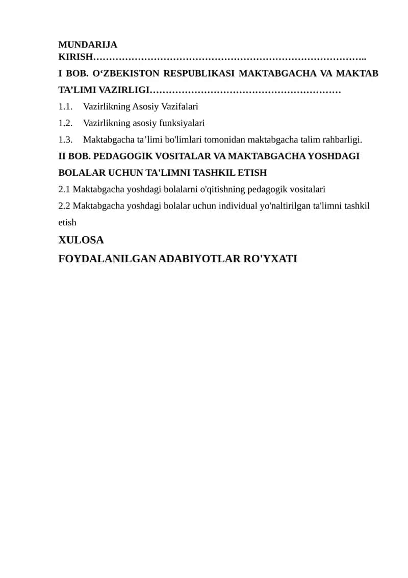 Maktabgacha ta'lim 1