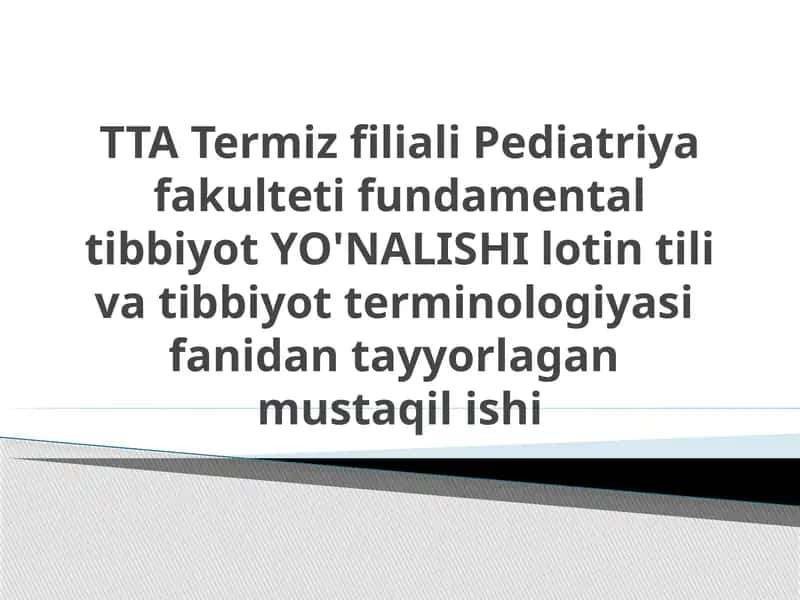Lotin tili tarixi. Zamonaviy tillarda lotinshunoslik. 1