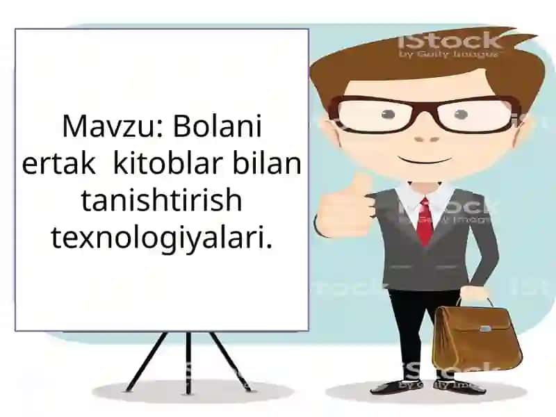 Bolani ertak kitoblar bilan tanishtirish texnologiyalari