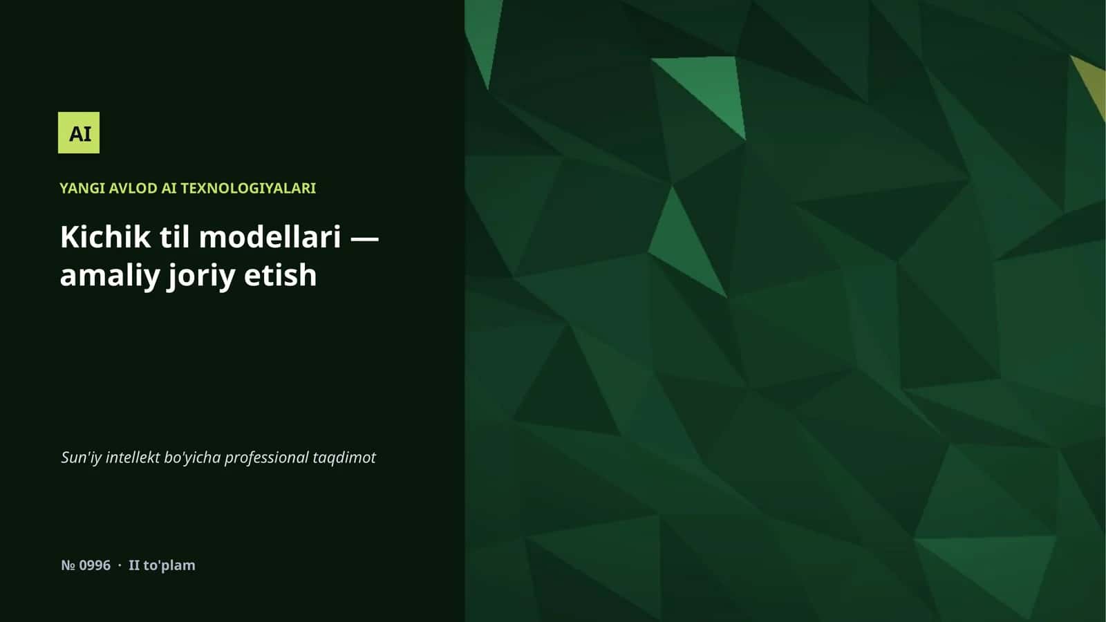 YANGI AVLOD AI TEXNOLOGIYALARI 1
