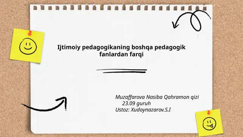 Ijtimoiy pedagogika 1