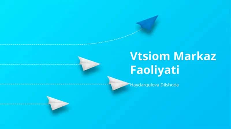 Vtsiom Markaz Faoliyati 1