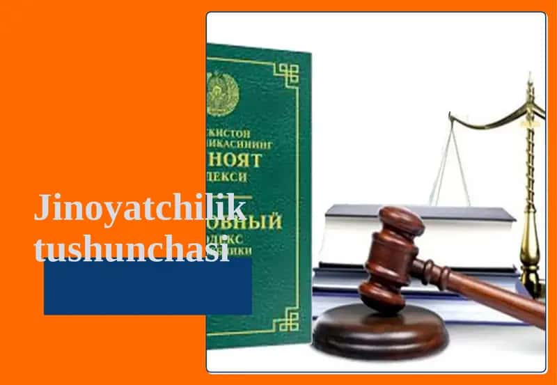 Jinoyatchilik tushunchasi 1