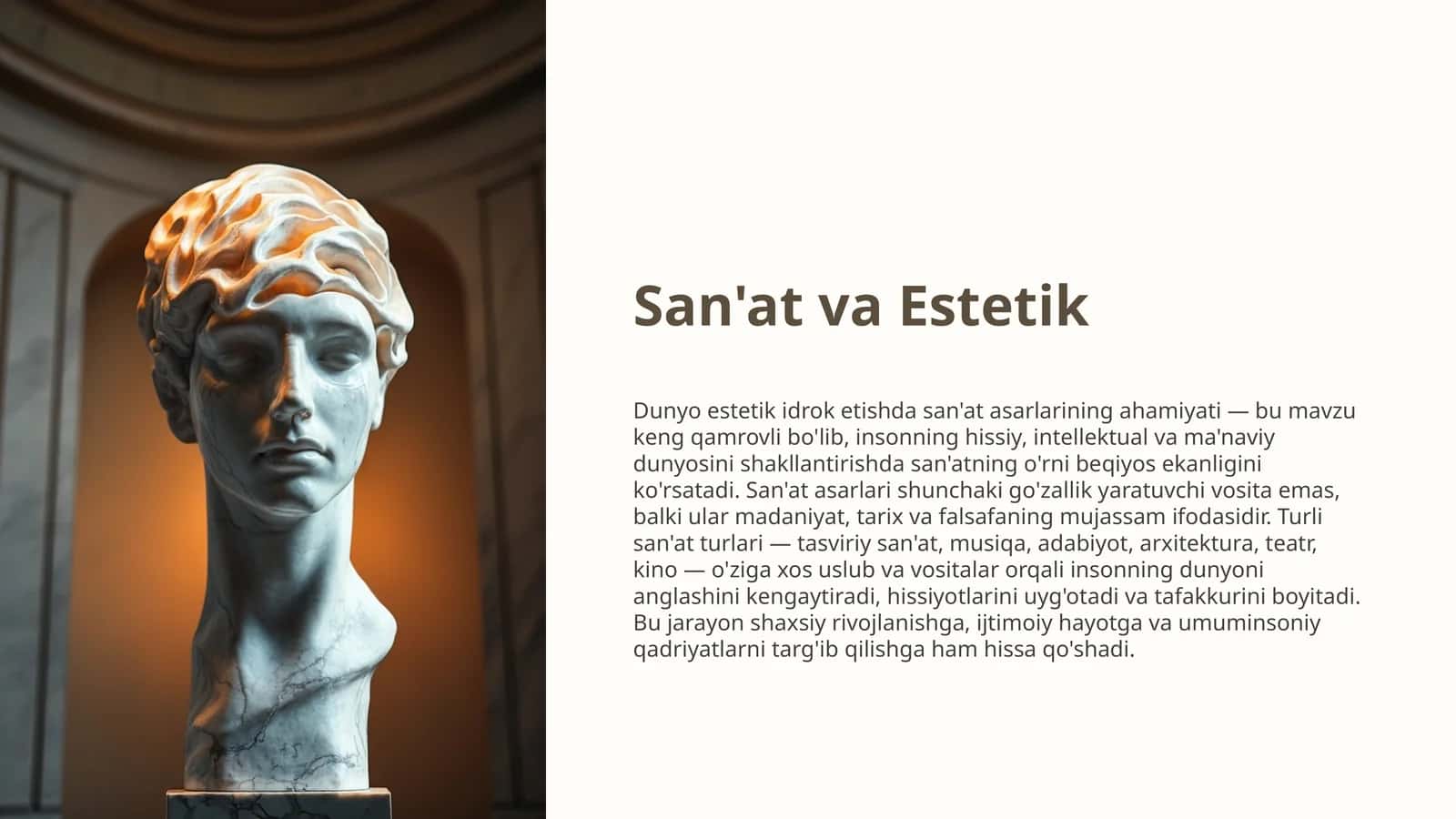 San'at va Estetik 1