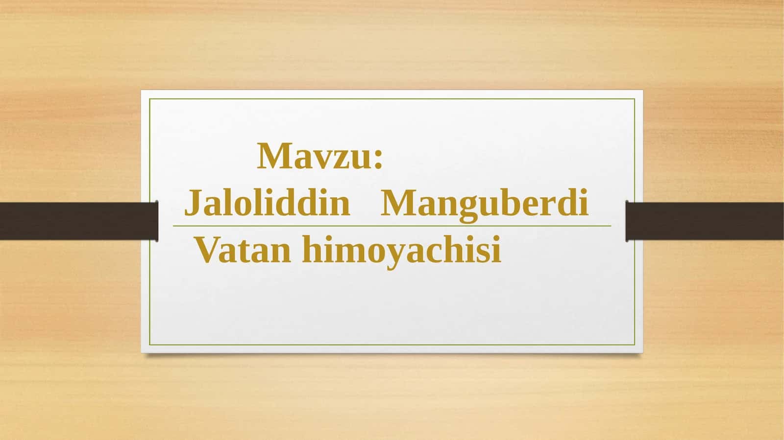 Jaloliddin Manguberdi 1