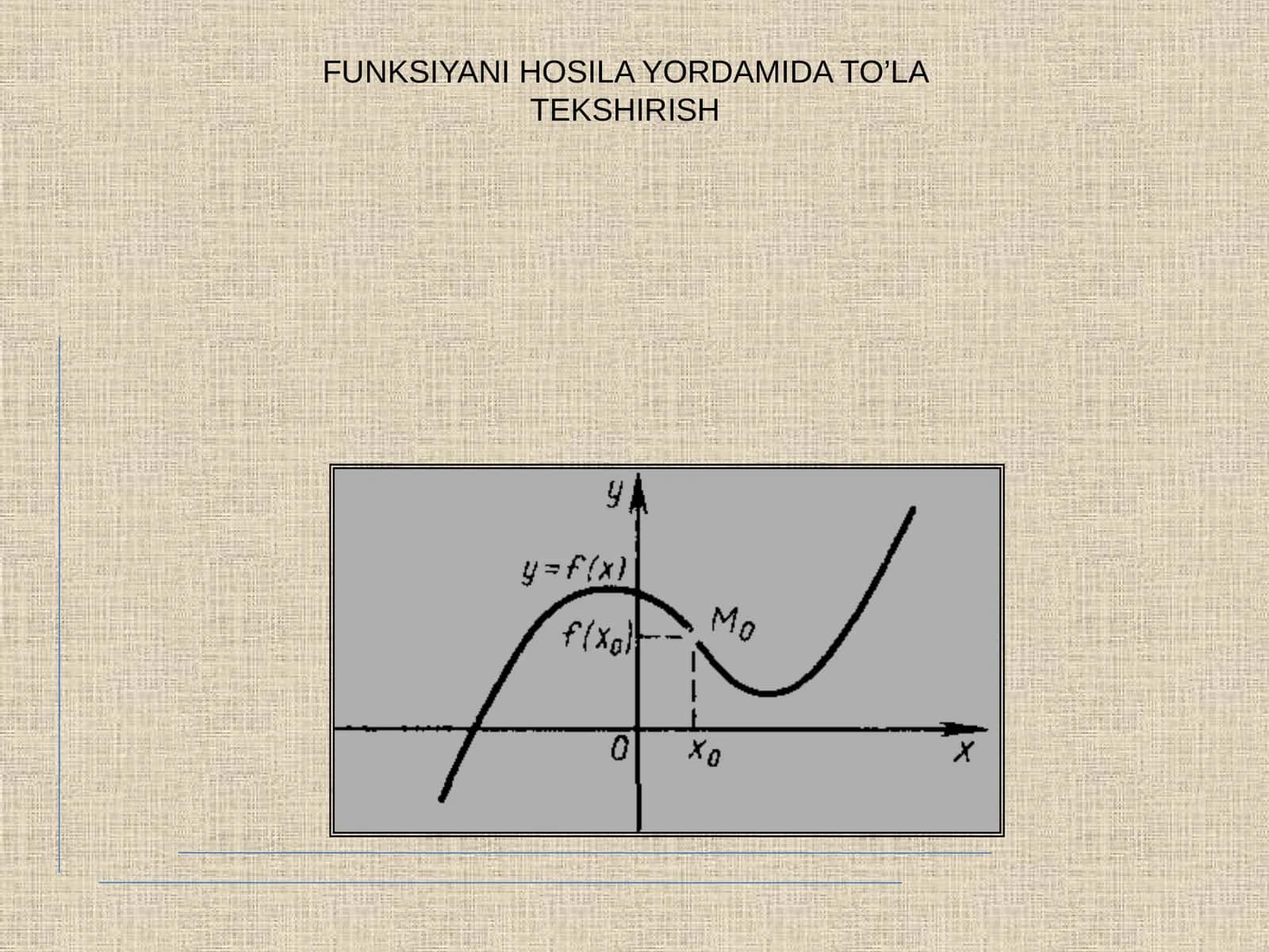 Farazqilaylik f(x) funksiyasi 1