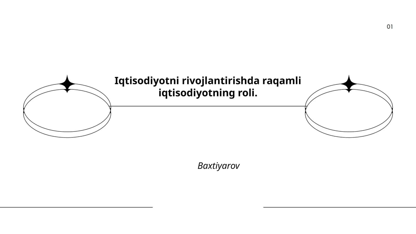 Iqtisodiyotni rivojlantirishda raqamli iqtisodiyotning roli 1