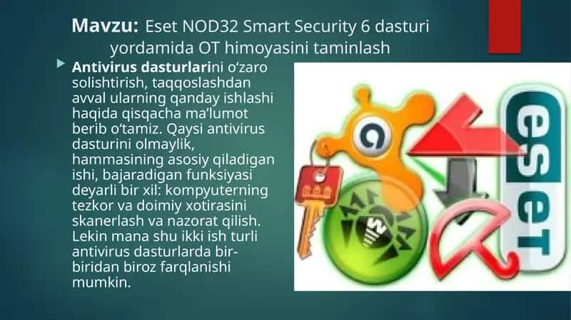 EsetNOD32 Smart Security 6 1