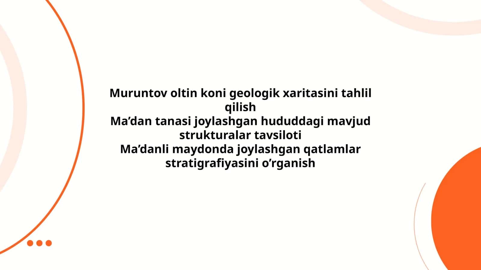 Muruntov oltin koni geologik xaritasi tahlili 1