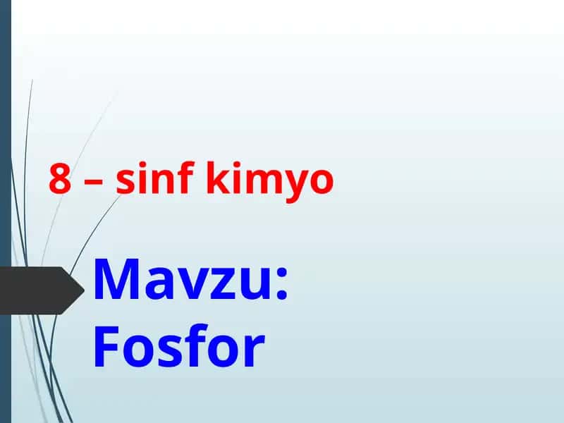 Fosfor 1