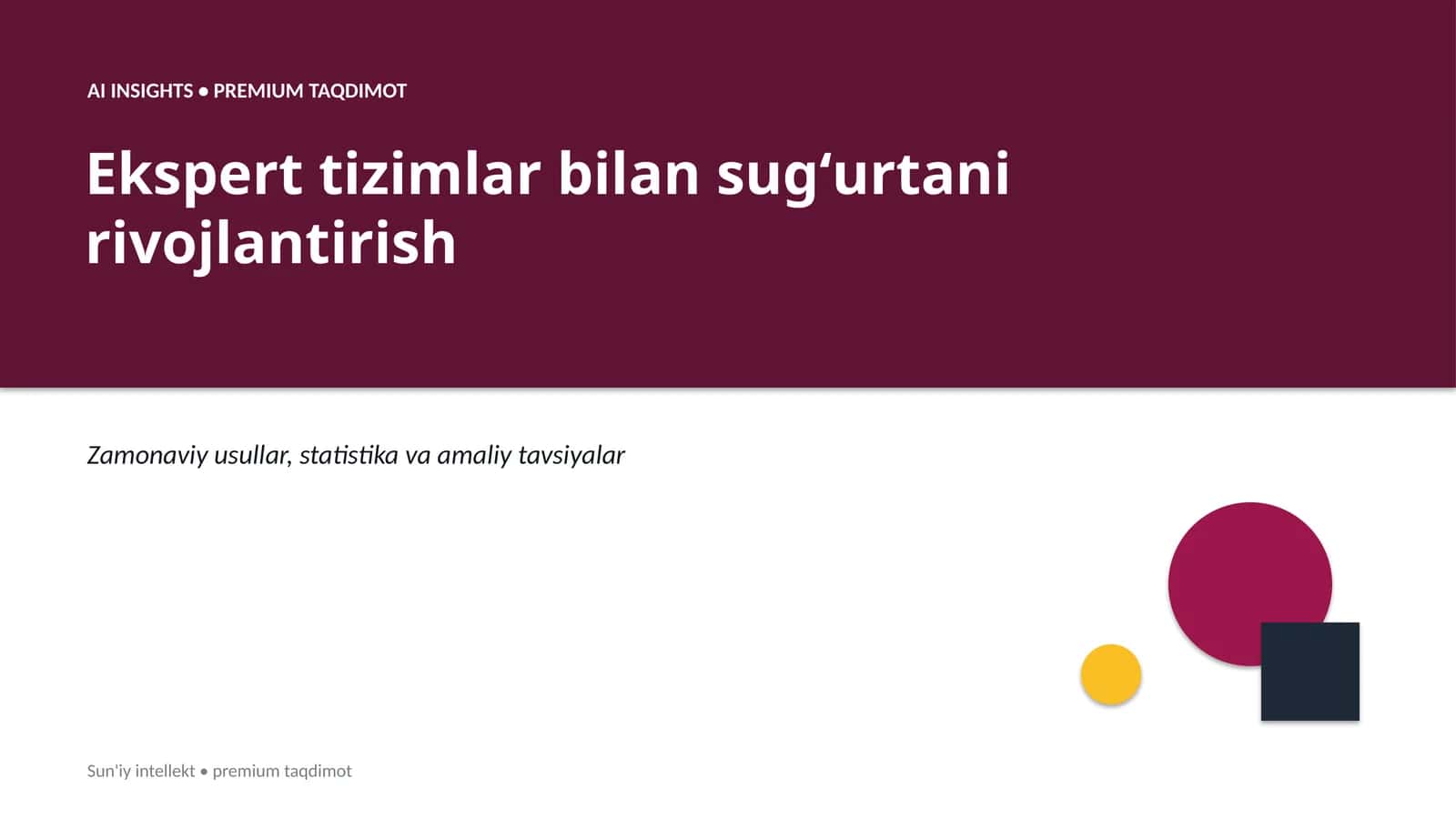 PREMIUM TAQDIMOT 1