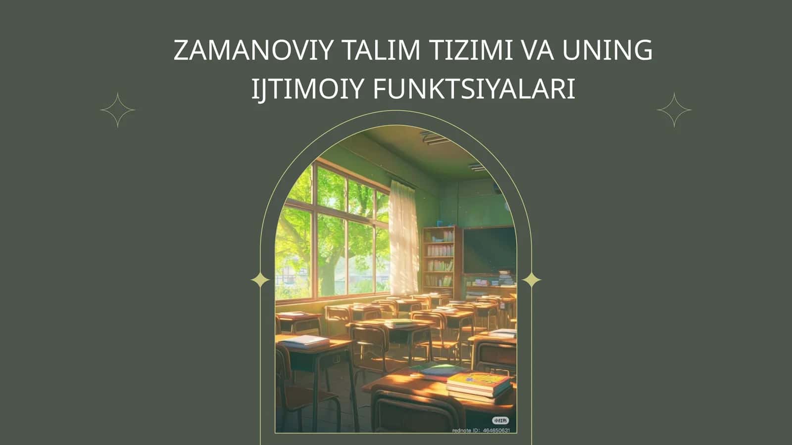ZAMANOVIY TALIM TIZIMI VA UNING IJTIMOIY FUNKTSIYALARI 1