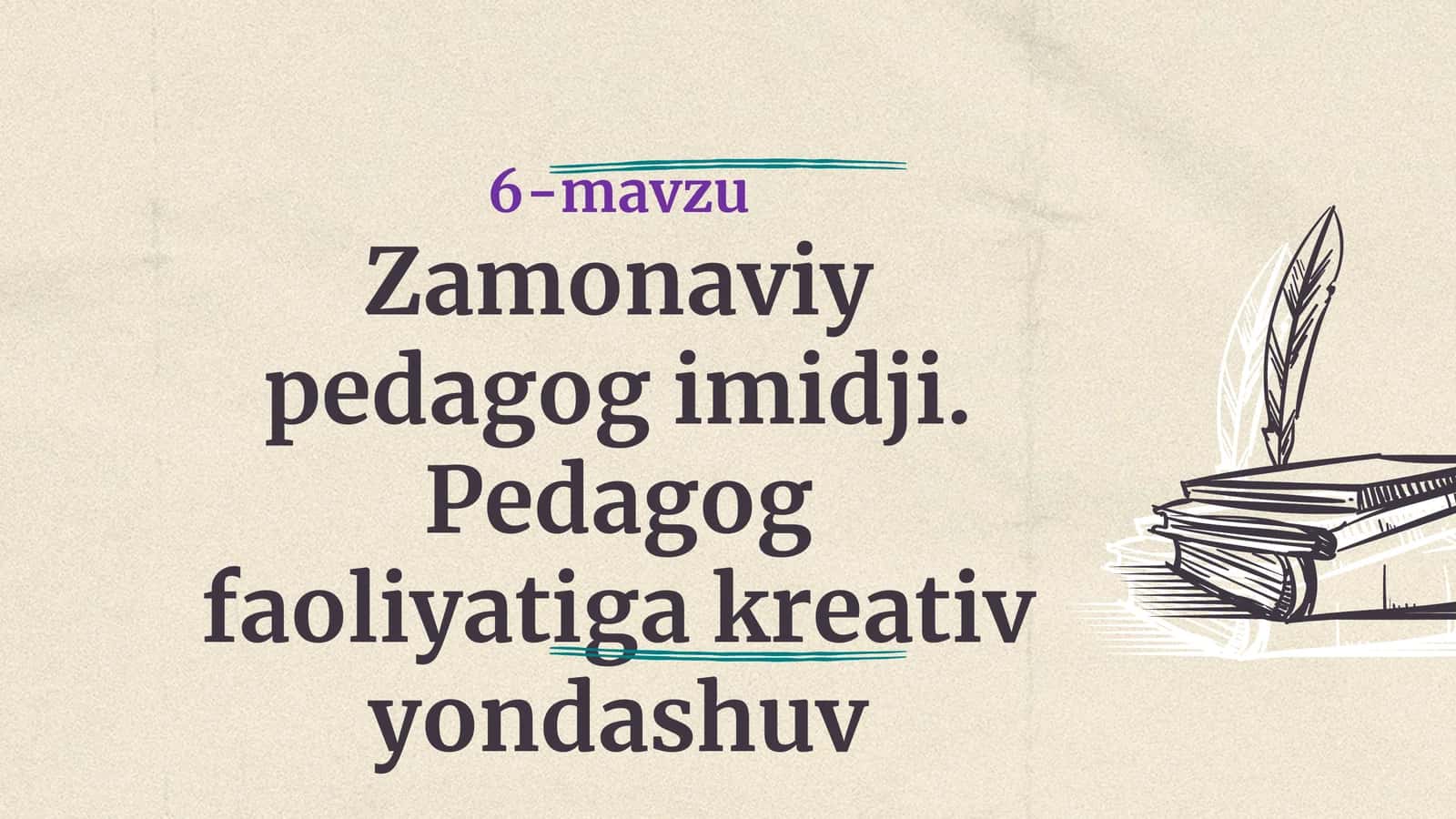 Zamonaviy pedagogika 1