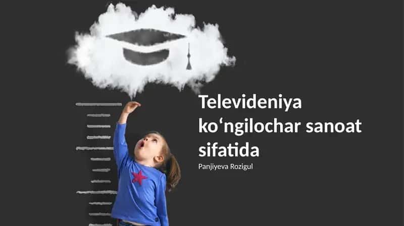 Televideniya ko‘ngilochar sanoat sifatida 1