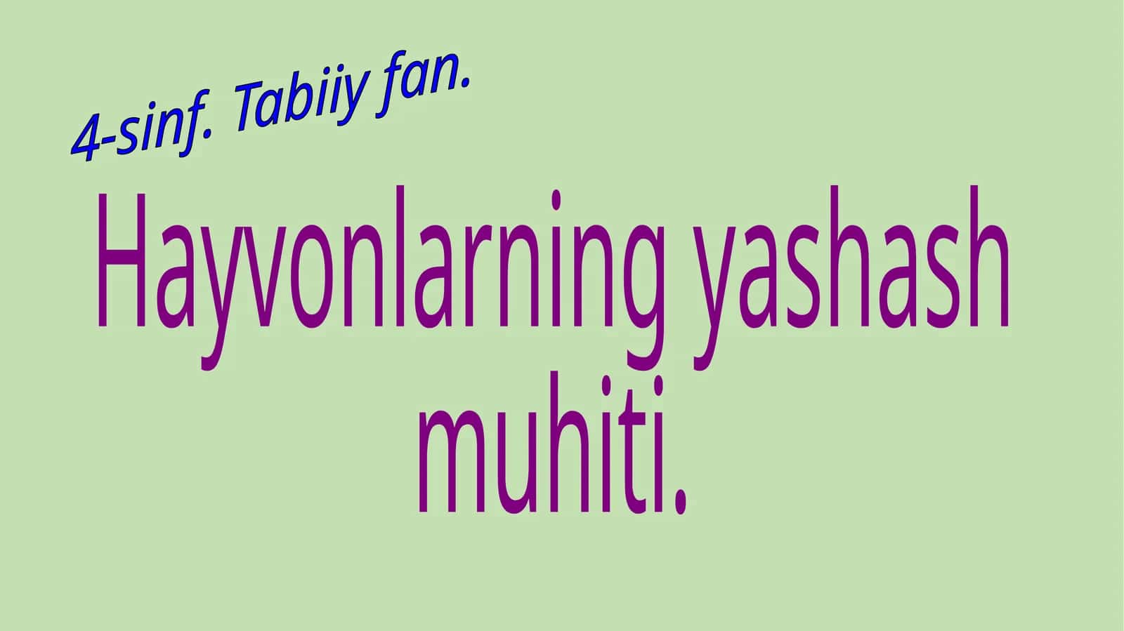 4-sinf.Tabiiyfan 1