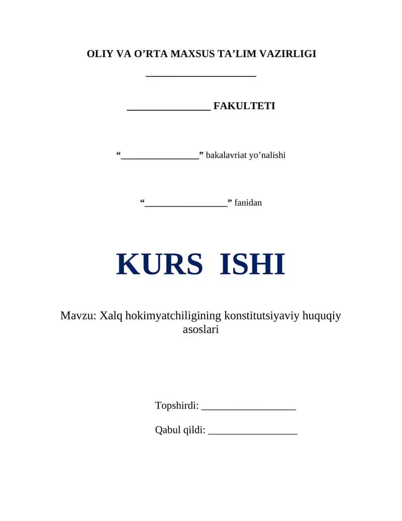 Xalq hokimyatchiligining huquqlari 1
